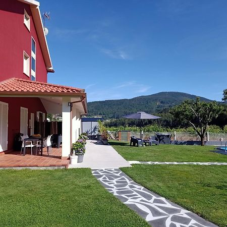 Apartamento En Bloque Vivienda Con Piscina Y Barbacoa A 15 Min De La Playa Meis Eksteriør bilde