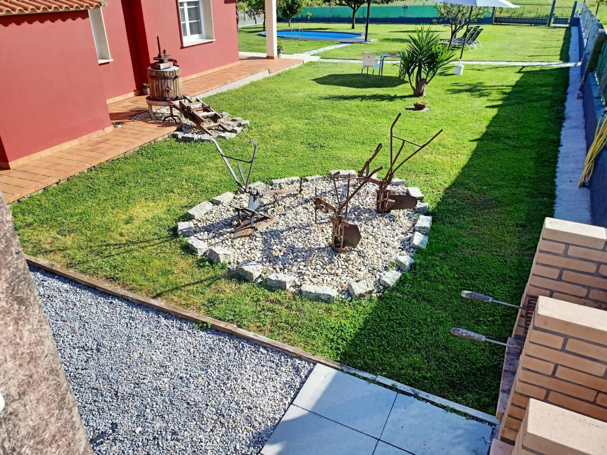 Apartamento En Bloque Vivienda Con Piscina Y Barbacoa A 15 Min De La Playa Meis Eksteriør bilde