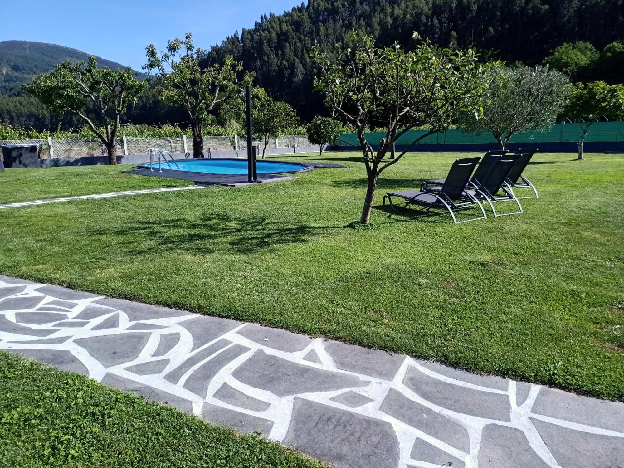 Apartamento En Bloque Vivienda Con Piscina Y Barbacoa A 15 Min De La Playa Meis Eksteriør bilde