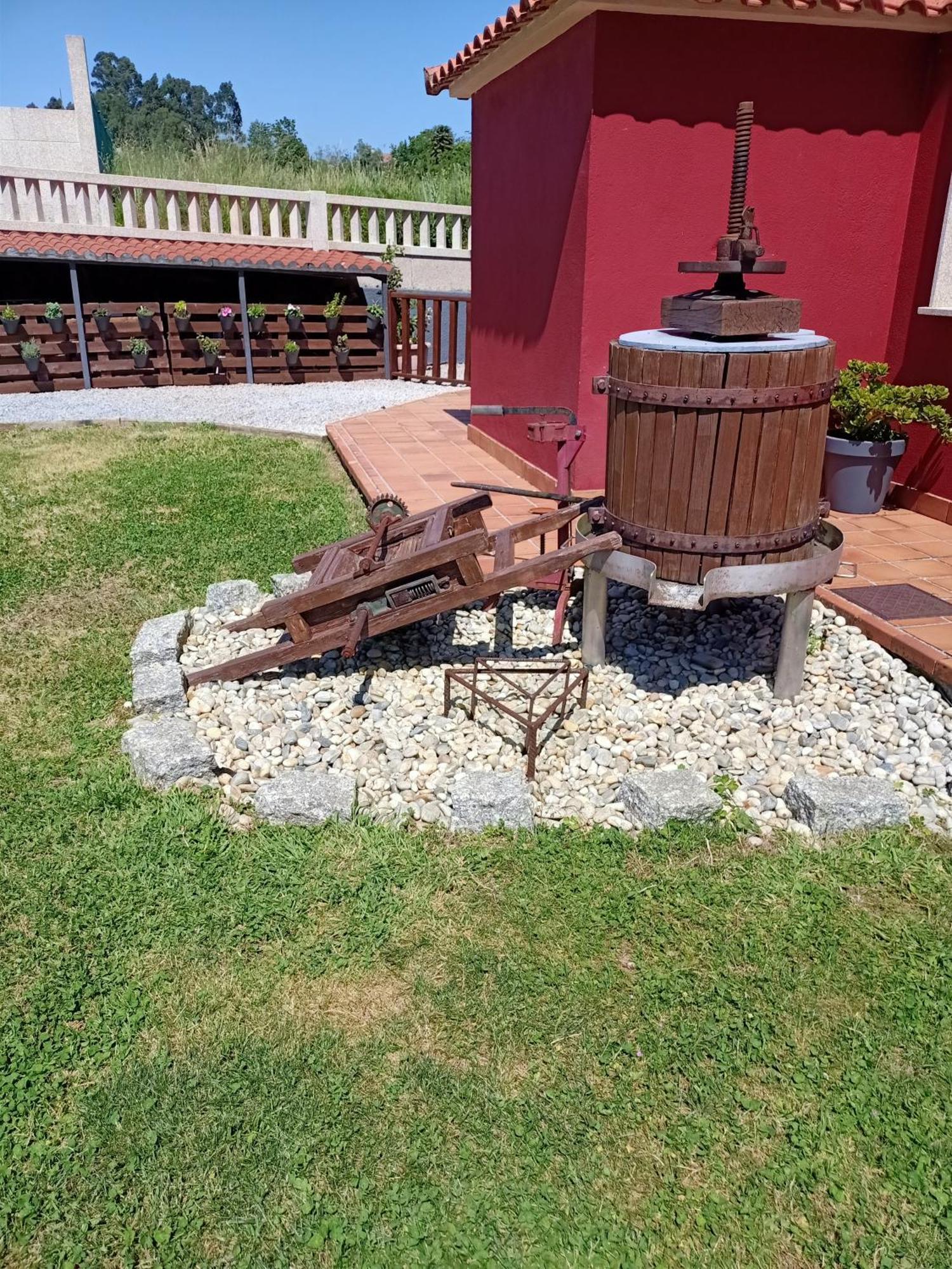 Apartamento En Bloque Vivienda Con Piscina Y Barbacoa A 15 Min De La Playa Meis Eksteriør bilde